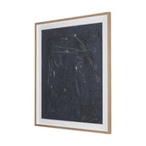 Mental Crossfire III by Mercana Studio Hand-Embellished Textured Framed Artwork Matted under Glass