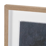 Mental Crossfire III by Mercana Studio Hand-Embellished Textured Framed Artwork Matted under Glass