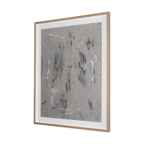 Mental Crossfire IV by Mercana Studio Hand-Embellished Textured Framed Artwork Matted under Glass from Mercana - Luna Furniture