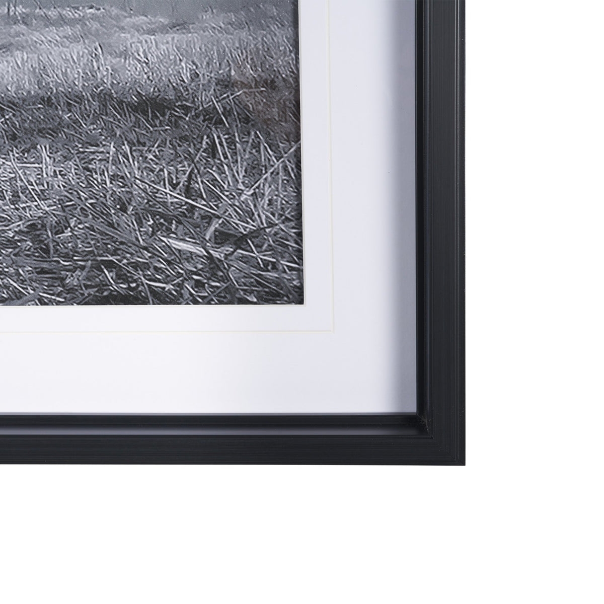 Curious Farm Goats by Novica Stankovic Hand-Embellished Textured Framed Artwork Matted under Glass