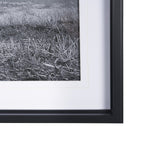 Curious Farm Goats by Novica Stankovic Hand-Embellished Textured Framed Artwork Matted under Glass