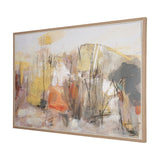 Abstract Autumn 1 by Mercana Studio Hand-Embellished Textured Framed Canvas Artwork from Mercana - Luna Furniture