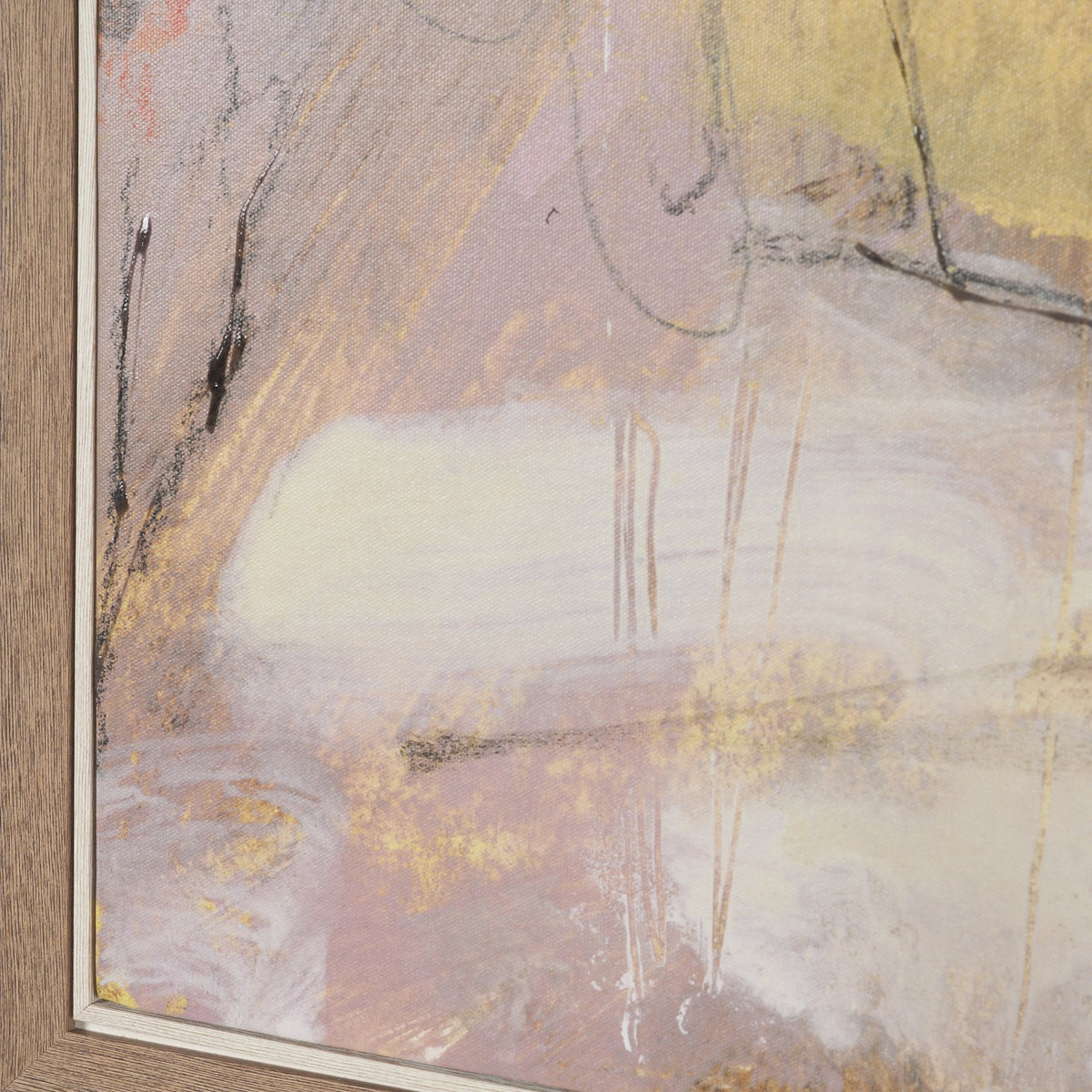 Abstract Autumn 1 by Mercana Studio Hand-Embellished Textured Framed Canvas Artwork from Mercana - Luna Furniture