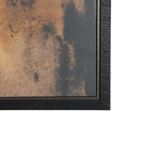 Give or Take by Ira Havuka Hand-Embellished Textured Framed Canvas Artwork from Mercana - Luna Furniture