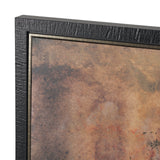 Give or Take by Ira Havuka Hand-Embellished Textured Framed Canvas Artwork