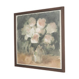 Blush by Mercana Studio Hand-Embellished Textured Framed Canvas Artwork