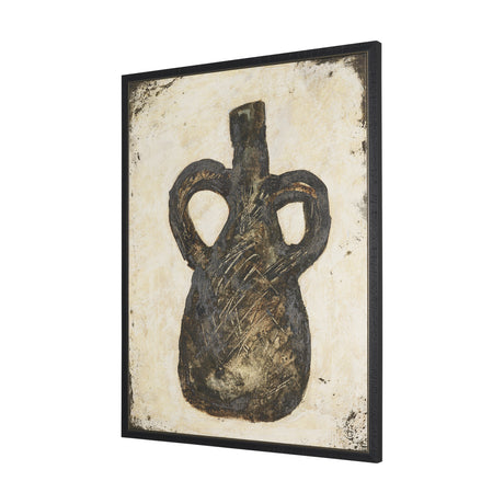 Held in Earth II by Mercana Studio Hand-Embellished Textured Framed Canvas Artwork from Mercana - Luna Furniture
