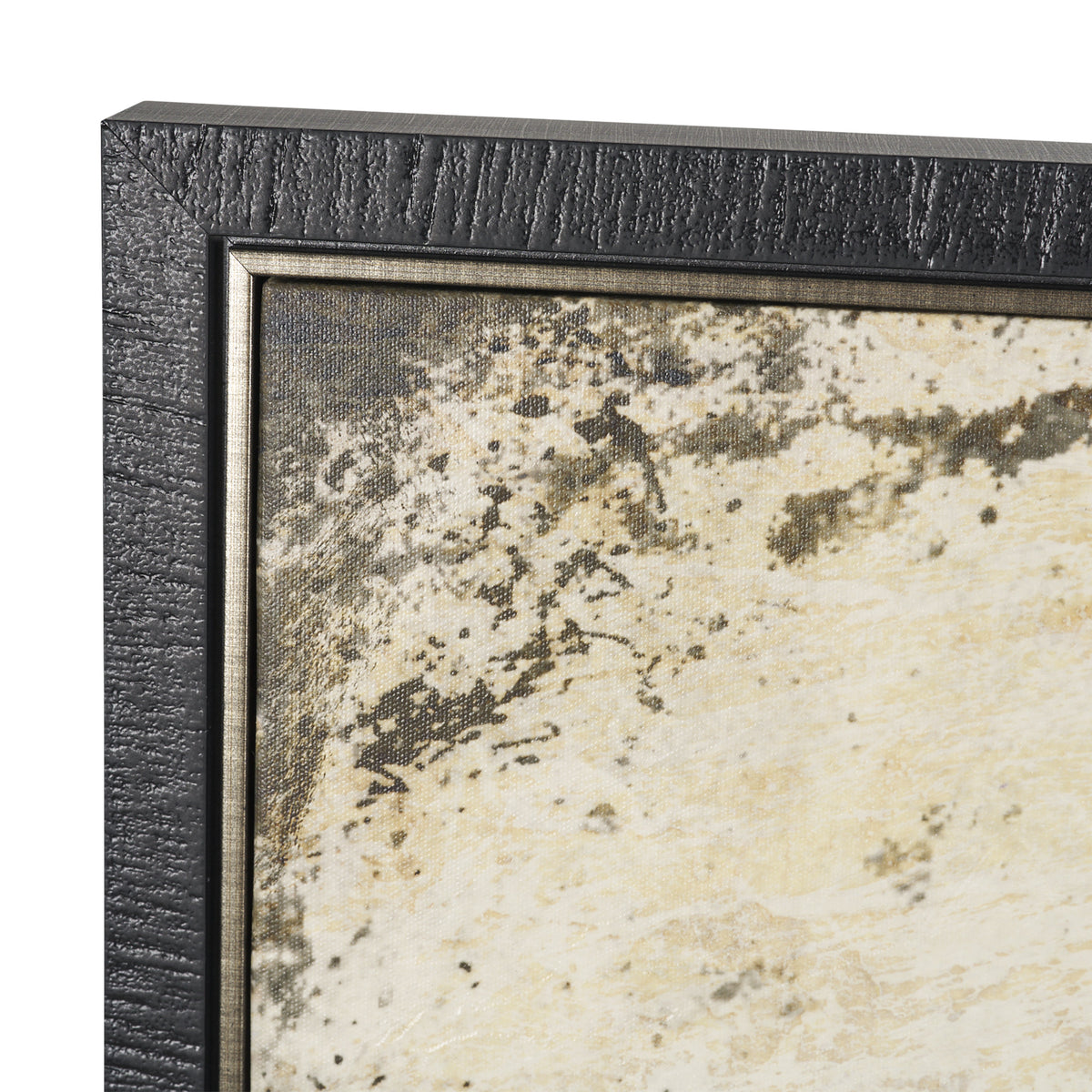 Held in Earth II by Mercana Studio Hand-Embellished Textured Framed Canvas Artwork