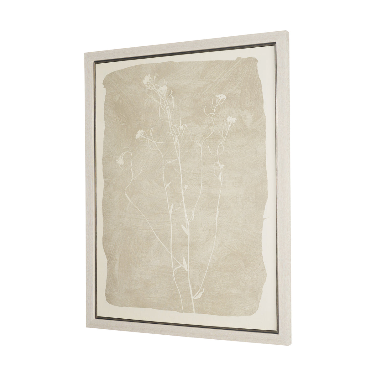 Field Study II: Bloom by Mercana Studio Hand-Embellished Textured Framed Canvas Artwork