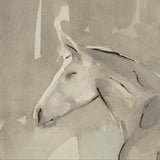 Figure Study: Equine Form II by Mercana Studio Hand-Embellished Textured Framed Canvas Artwork from Mercana - Luna Furniture