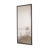 Lowland Fog C by Mercana Studio Hand-Embellished Textured Framed Canvas Artwork from Mercana - Luna Furniture