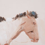 Indian Rider by LaVerne Nelson Black Hand-Embellished Textured Framed Canvas Artwork from Mercana - Luna Furniture