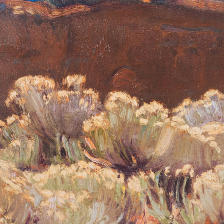 Landscape, Taos by Ernest Martin Hennings Hand-Embellished Textured Framed Canvas Artwork from Mercana - Luna Furniture