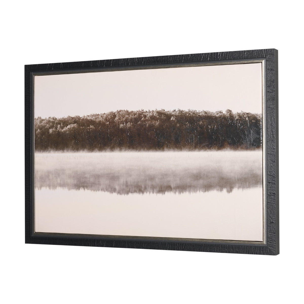 Calm Reflections by Mike Toy Hand-Embellished Textured Framed Canvas Photo Print from Mercana - Luna Furniture