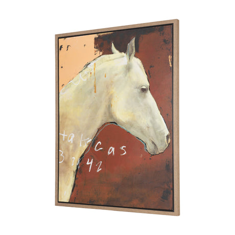 Wisdom by Sarah Helser Hand-Embellished Textured Framed Canvas Artwork from Mercana - Luna Furniture