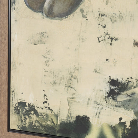 In Profile 2 by Sarah Helser Hand-Embellished Textured Framed Canvas Artwork from Mercana - Luna Furniture