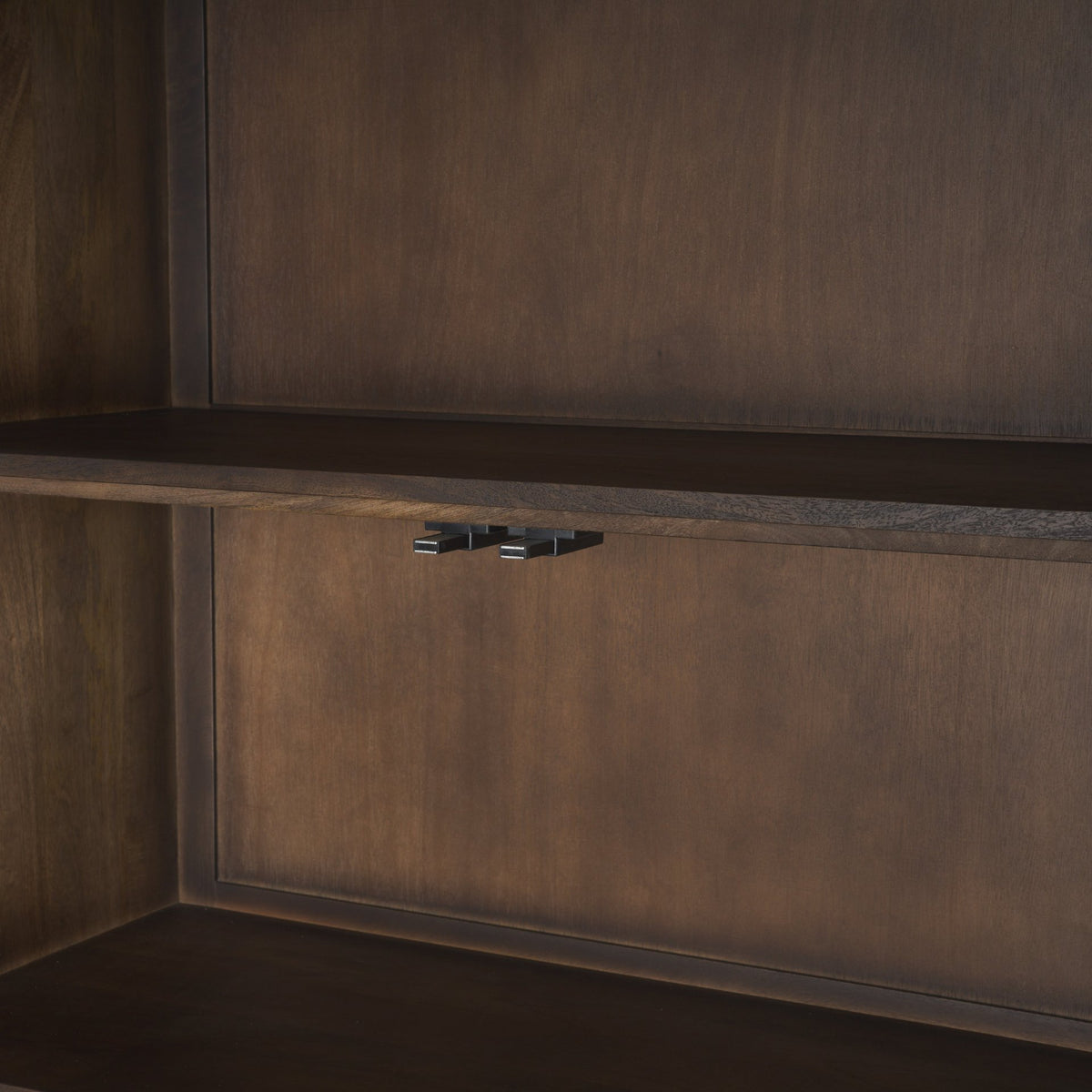 Truss Dark Brown Wood 6 Door Tall Cabinet from Mercana - Luna Furniture