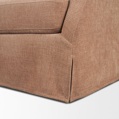 Ellington Slipcovered Slope Arm Swivel Accent Chair | Sienna Fabric-Fixed Chair from Mercana - Luna Furniture