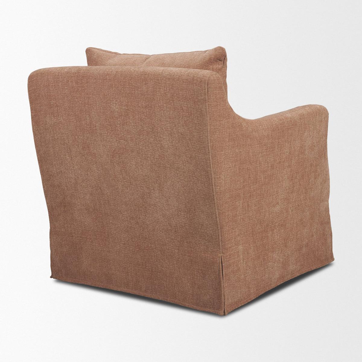 Ellington Slipcovered Slope Arm Swivel Accent Chair | Sienna Fabric-Fixed Chair from Mercana - Luna Furniture