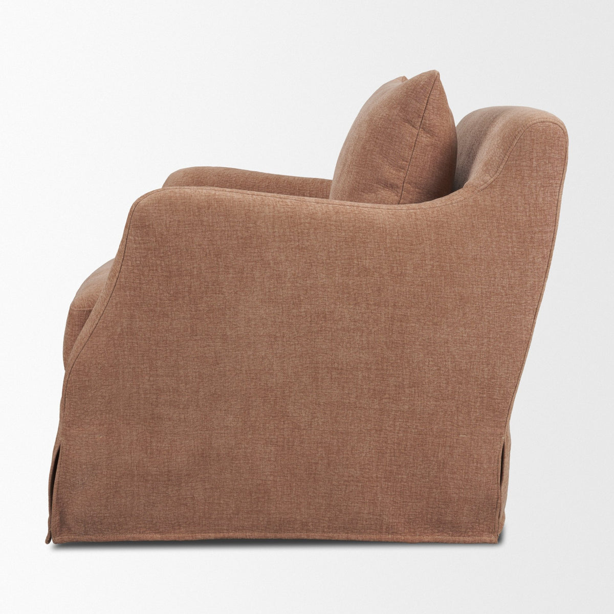 Ellington Slipcovered Slope Arm Swivel Accent Chair | Sienna Fabric-Fixed Chair from Mercana - Luna Furniture