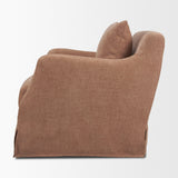 Ellington Slipcovered Slope Arm Swivel Accent Chair | Sienna Fabric-Fixed Chair from Mercana - Luna Furniture