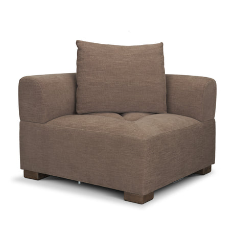 Warner Channel 3 Piece Sofa Set w/S Corner Piece w/Back Cushions from Mercana - Luna Furniture