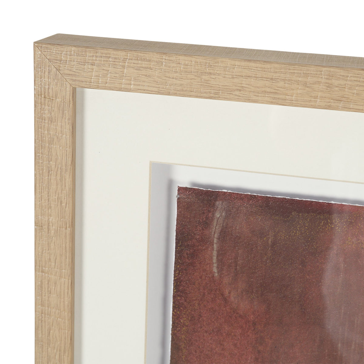 Aged In Silence II by Ira Havuka Hand-Embellished Textured Framed Artwork Matted under Glass from Mercana - Luna Furniture