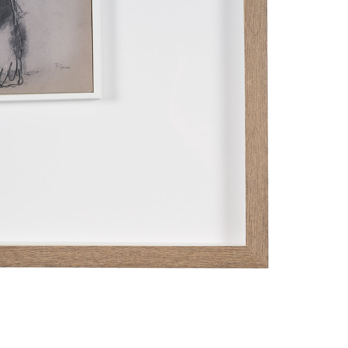 Frenchton by Mercana Studio Hand-Embellished Framed Artwork Matted under Glass from Mercana - Luna Furniture