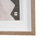 Fabric Fantasia - Maumbo by Maja Gunnarsdottir Textured Framed Artwork Matted under Glass from Mercana - Luna Furniture