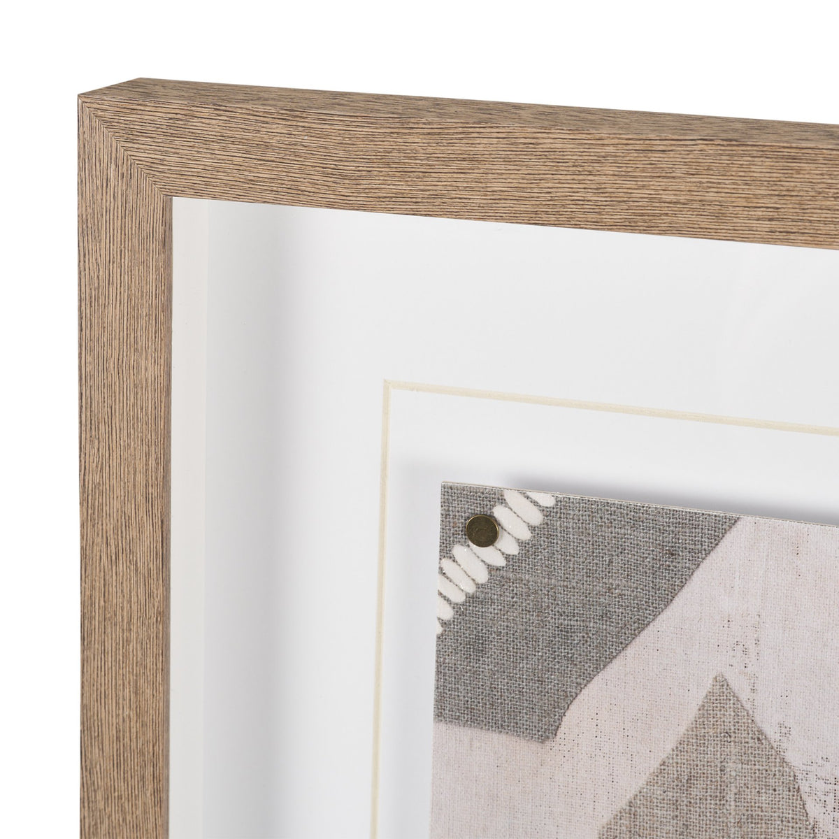 Fabric Fantasia - Maumbo by Maja Gunnarsdottir Textured Framed Artwork Matted under Glass from Mercana - Luna Furniture