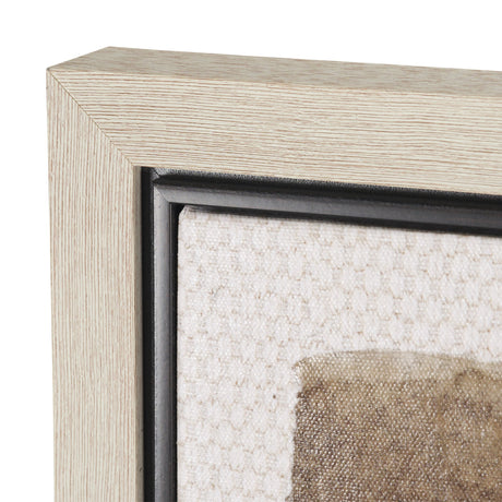 Tulip Bloom V by Mercana Studio Hand-Embellished Textured Framed Canvas Artwork from Mercana - Luna Furniture