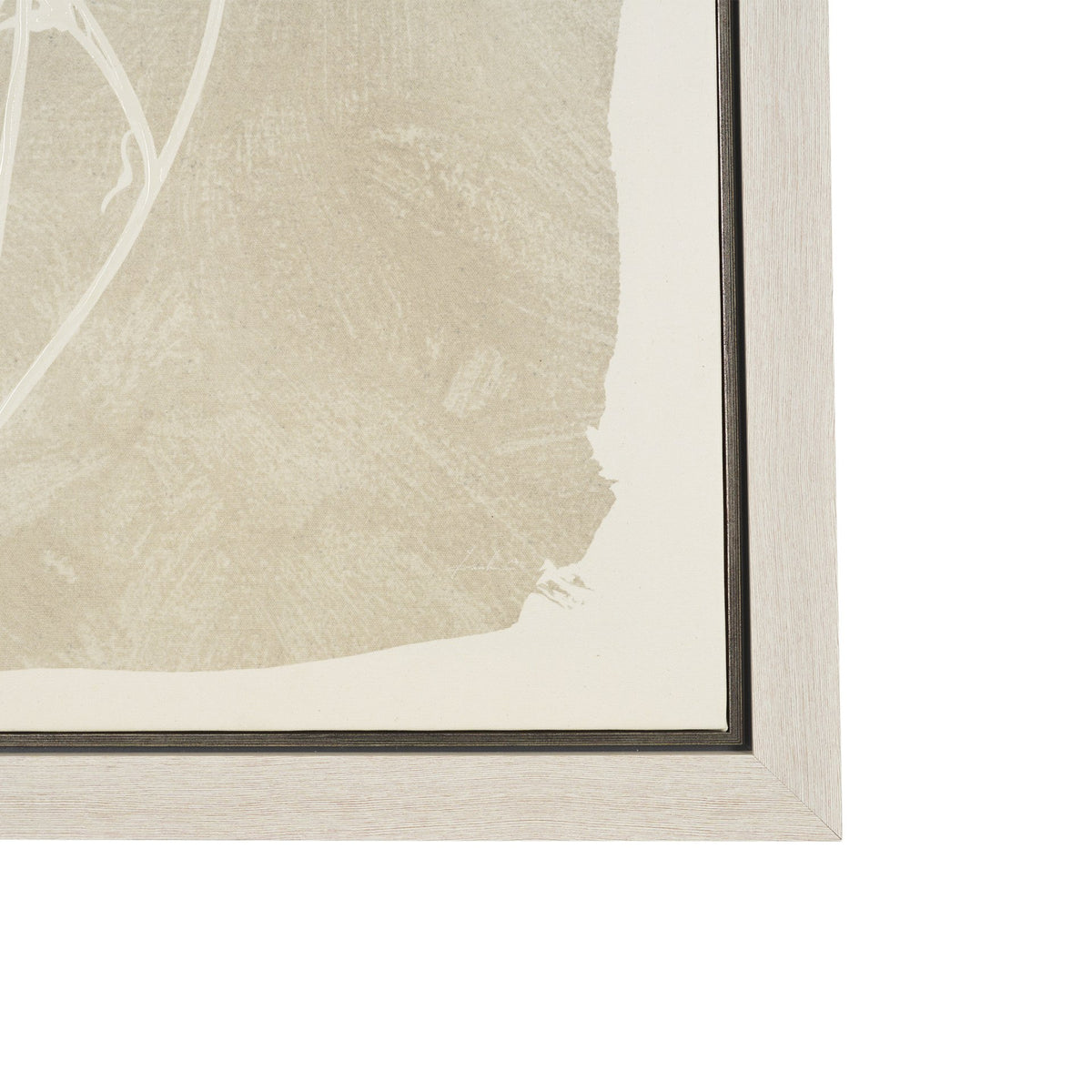 Field Study II: Bloom by Mercana Studio Hand-Embellished Textured Framed Canvas Artwork