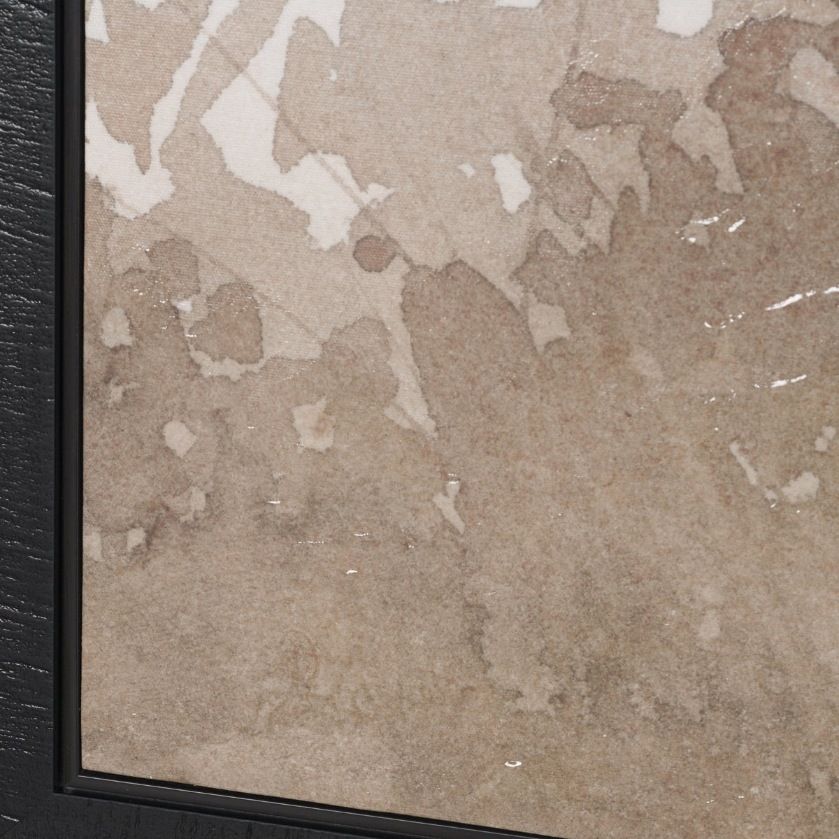 Lowland Fog A by Mercana Studio Hand-Embellished Textured Framed Canvas Artwork from Mercana - Luna Furniture