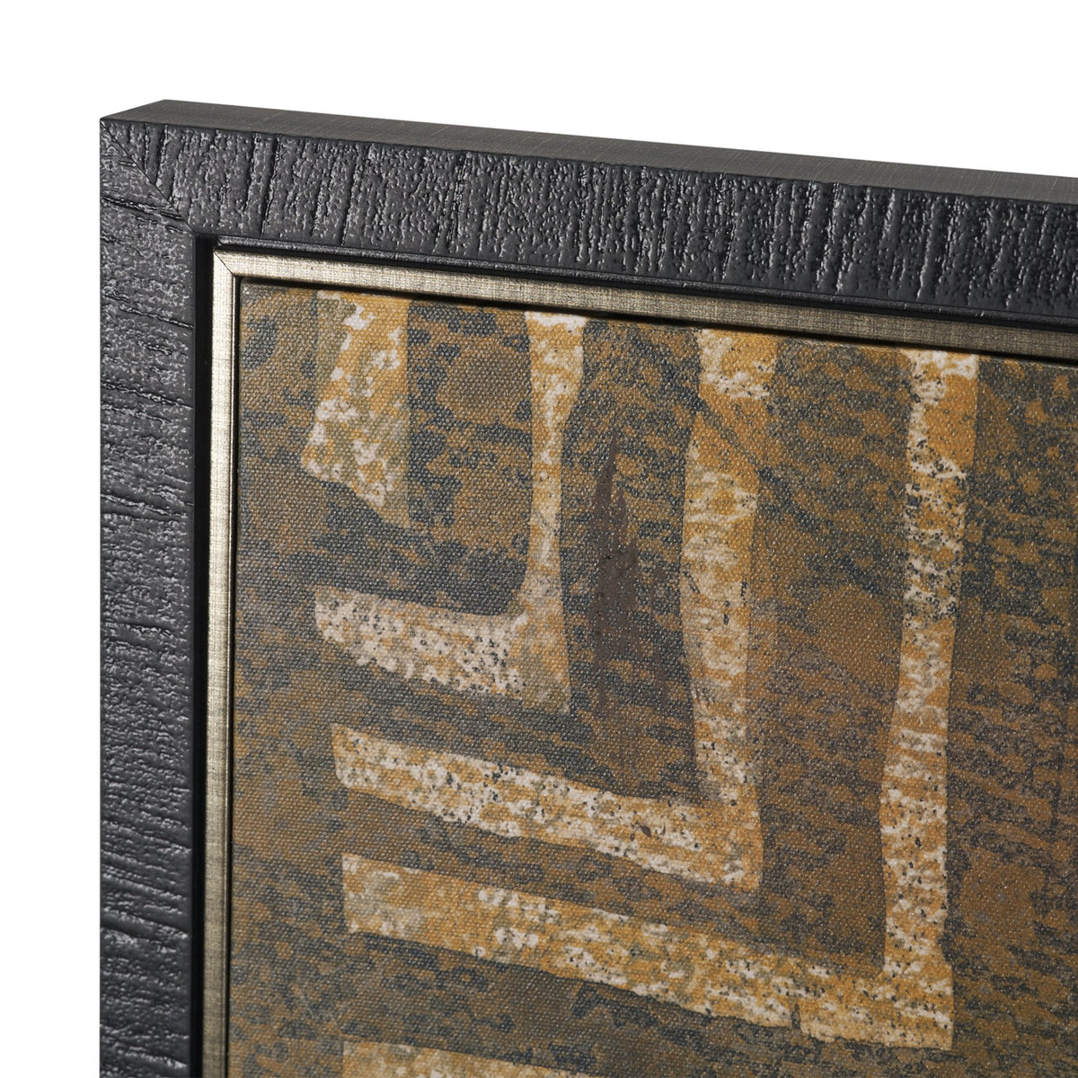 Bronze Geometry I by Mercana Studio Hand-Embellished Textured Framed Canvas Artwork from Mercana - Luna Furniture