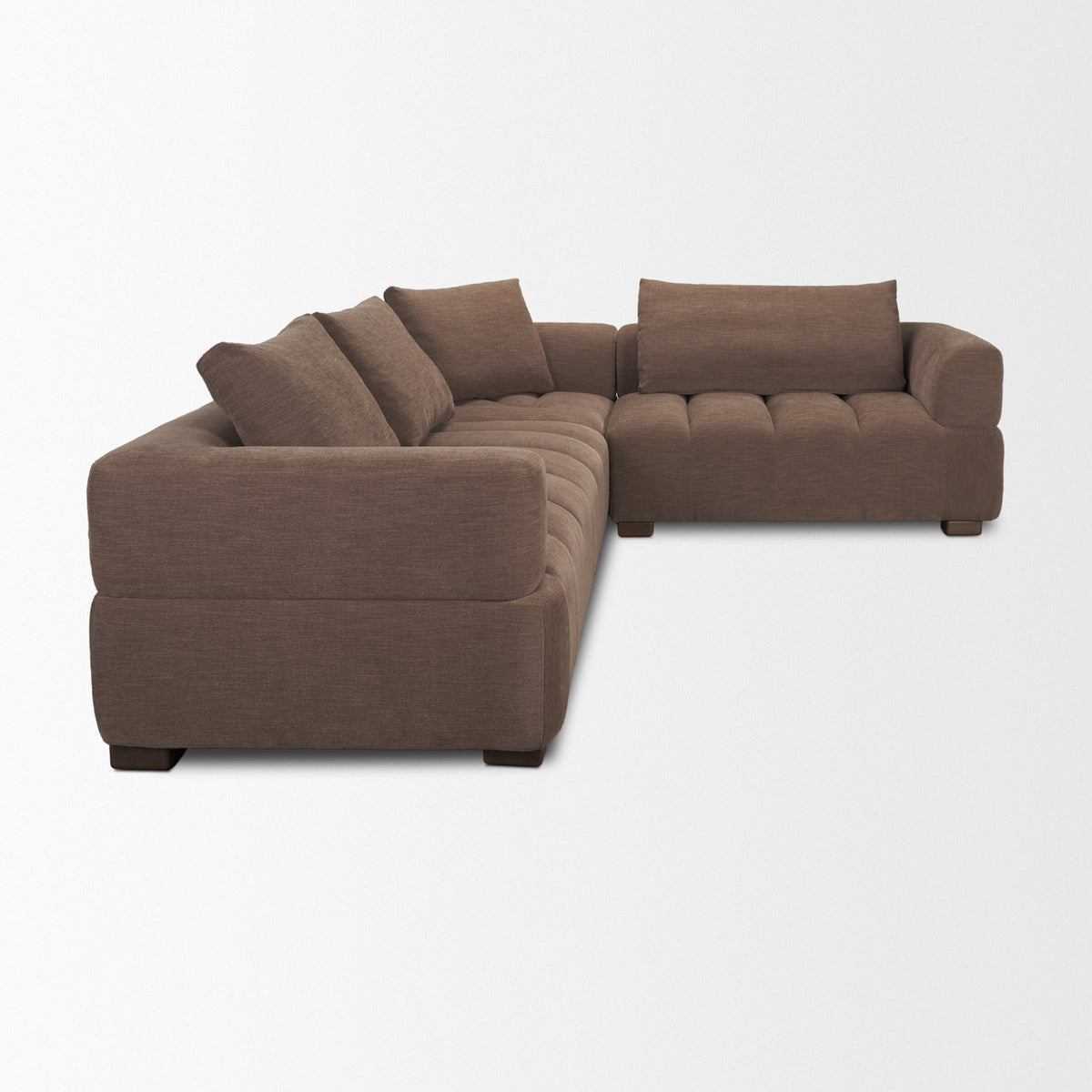 Warner Channel 3 Piece Sofa Set w/S Corner Piece w/Back Cushions from Mercana - Luna Furniture