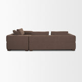 Warner Channel 3 Piece Sofa Set w/S Corner Piece w/Back Cushions from Mercana - Luna Furniture