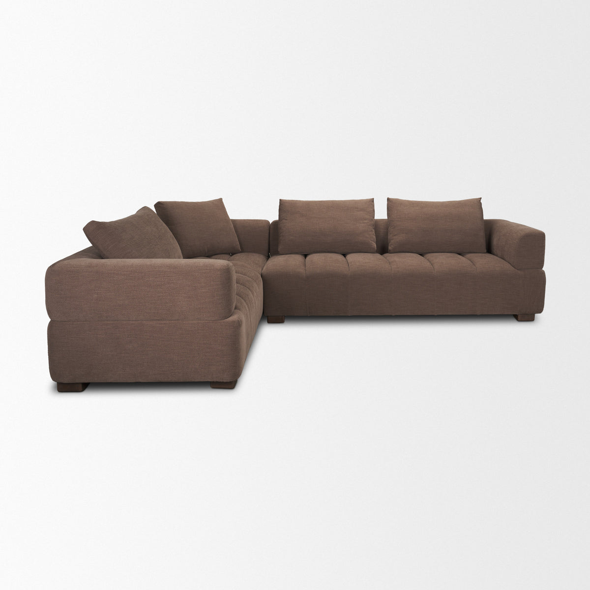 Warner Channel 3 Piece Sofa Set w/S Corner Piece w/Back Cushions from Mercana - Luna Furniture