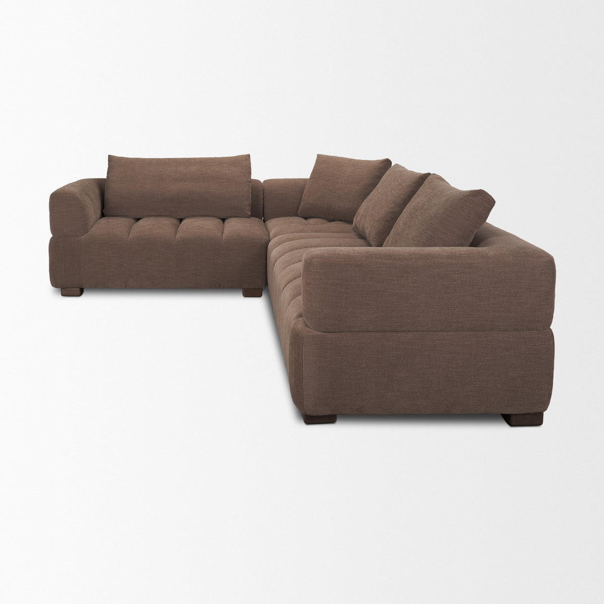 Warner Channel 3 Piece Sofa Set w/S Corner Piece w/Back Cushions from Mercana - Luna Furniture