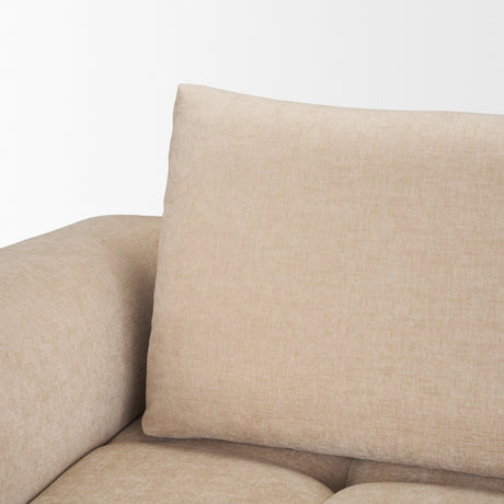Warner Quilt 3 Piece Sofa Set w/Corner Piece w/Back Cushions from Mercana - Luna Furniture