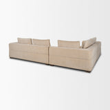 Warner Quilt 3 Piece Sofa Set w/Corner Piece w/Back Cushions from Mercana - Luna Furniture