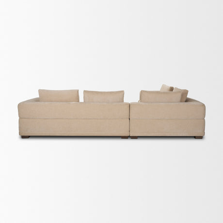 Warner Quilt 3 Piece Sofa Set w/Corner Piece w/Back Cushions from Mercana - Luna Furniture