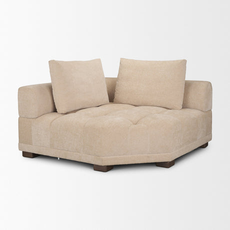 Warner Quilt 3 Piece Sofa Set w/Corner Piece w/Back Cushions from Mercana - Luna Furniture
