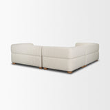 Warner Stripe 3 Piece Sofa Set w/S Corner Piece from Mercana - Luna Furniture