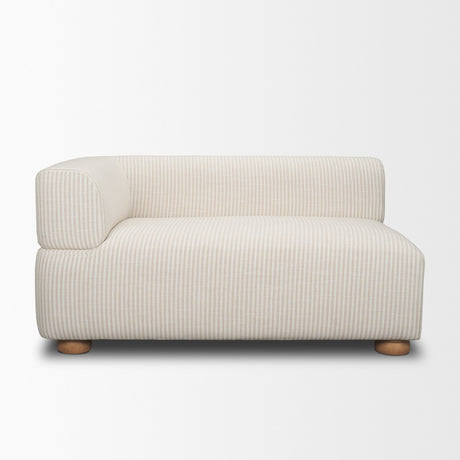 Warner Stripe 3 Piece Sofa Set w/S Corner Piece from Mercana - Luna Furniture