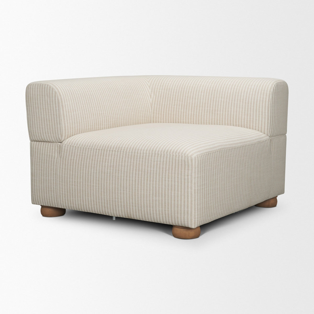Warner Stripe 3 Piece Sofa Set w/S Corner Piece from Mercana - Luna Furniture