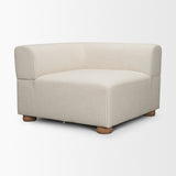 Warner Stripe 3 Piece Sofa Set w/S Corner Piece from Mercana - Luna Furniture