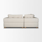 Warner Stripe 3 Piece Sofa Set w/S Corner Piece w/Back Cushions from Mercana - Luna Furniture