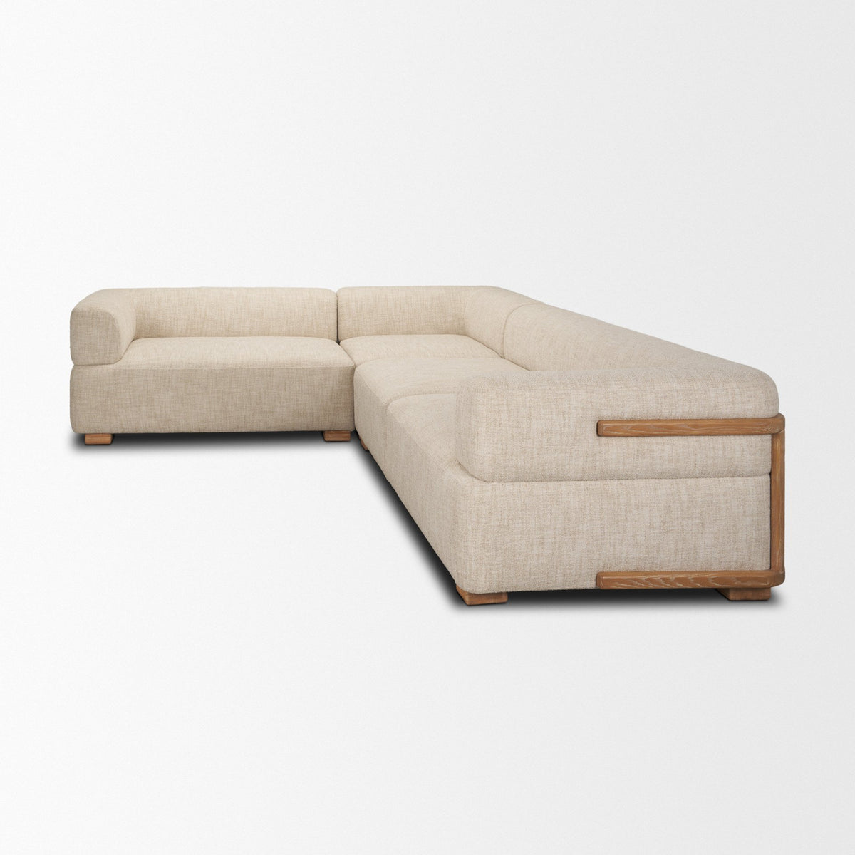 Warner Frame 3 Piece Sofa Set w/S Corner Piece from Mercana - Luna Furniture