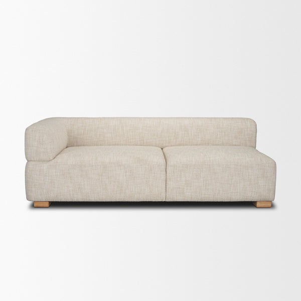 Warner Frame 3 Piece Sofa Set w/Corner Piece