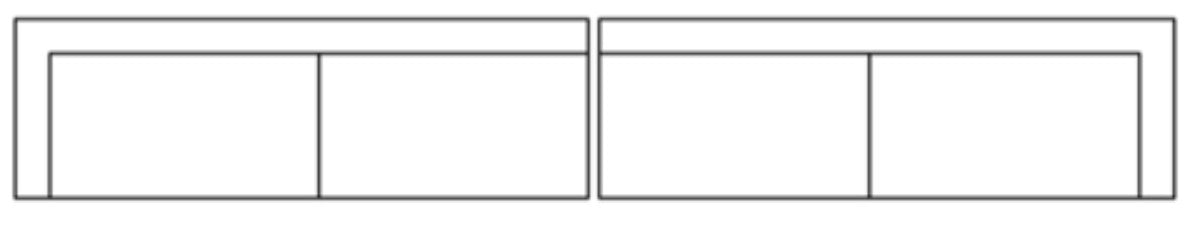 Warner Frame 2 Piece Long Sofa Set from Mercana - Luna Furniture